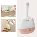 Maxbell Cat Litter Scooper Cute Convenient Sand Sifter for Home Living Room Litter Box Pink