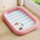 Maxbell Pet Cooling Pad Thickened Cooling Mat for Indoor Outdoor Cats and Small Dogs Pink