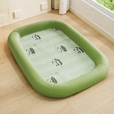 Maxbell Pet Cooling Pad Thickened Cooling Mat for Indoor Outdoor Cats and Small Dogs Green