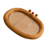 Maxbell Cat Cooling Bed Summer Sleeping Iced Silk Pads for All Ages Cats Pet Supplies Brown