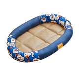 Maxbell Cat Cooling Bed Summer Sleeping Iced Silk Pads for All Ages Cats Pet Supplies Blue