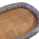 Maxbell Cat Cooling Bed Summer Sleeping Iced Silk Pads for All Ages Cats Pet Supplies Grey