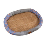 Maxbell Cat Cooling Bed Summer Sleeping Iced Silk Pads for All Ages Cats Pet Supplies Grey
