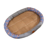 Maxbell Cat Cooling Bed Summer Sleeping Iced Silk Pads for All Ages Cats Pet Supplies Grey