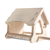 Maxbell Wooden Bird House Handcraft Easy to Clean Birdhouse for Yard Country Outside