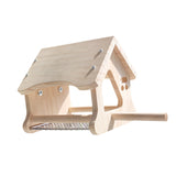 Maxbell Wooden Bird House Handcraft Easy to Clean Birdhouse for Yard Country Outside