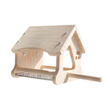 Maxbell Wooden Bird House Handcraft Easy to Clean Birdhouse for Yard Country Outside