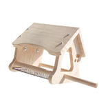 Maxbell Wooden Bird House Handcraft Easy to Clean Birdhouse for Yard Country Outside