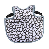 Maxbell Chicken Saddle Back Protector Poultry Clothes Ranch Chicken Jacket Hen Apron Black White