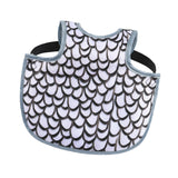 Maxbell Chicken Saddle Back Protector Poultry Clothes Ranch Chicken Jacket Hen Apron Black White