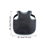 Maxbell Chicken Saddle Back Protector Poultry Clothes Ranch Chicken Jacket Hen Apron Deep Blue