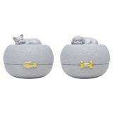 Maxbell Pet Ash Container Dog Cremation Urn Accessories Handicraft Lightweight Resin