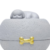 Maxbell Pet Ash Container Dog Cremation Urn Accessories Handicraft Lightweight Resin