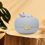 Maxbell Pet Ash Container Cat Cremation Urn Accessory for Indoor Outdoor 5.1x3.9inch