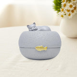 Maxbell Pet Ash Container Cat Cremation Urn Accessory for Indoor Outdoor 5.1x3.9inch