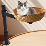 Maxbell Desk Cat Bed Rack Sturdy Steel Professional Easy to Install Cat Nest Support