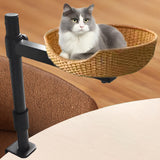 Maxbell Desk Cat Bed Rack Sturdy Steel Professional Easy to Install Cat Nest Support
