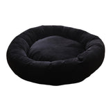 Maxbell Cat Bed Autumn Winter Washable Indoor Pet Cat Nest for Dog Kitten Pomeranian black S