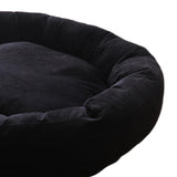 Maxbell Cat Bed Autumn Winter Washable Indoor Pet Cat Nest for Dog Kitten Pomeranian black S