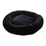 Maxbell Cat Bed Autumn Winter Washable Indoor Pet Cat Nest for Dog Kitten Pomeranian black M