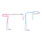 Maxbell Perch Stand Stable Sturdy Versatile Portable Parrot Stand for Indoor Outdoor Pink