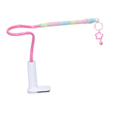 Maxbell Perch Stand Stable Sturdy Versatile Portable Parrot Stand for Indoor Outdoor Pink