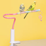 Maxbell Perch Stand Stable Sturdy Versatile Portable Parrot Stand for Indoor Outdoor Pink