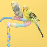 Maxbell Perch Stand Stable Sturdy Versatile Portable Parrot Stand for Indoor Outdoor Blue