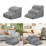Maxbell Dog Stairs for Bed Non Slip Dog Slope Stairs for Indoor Use Puppy Small Pets 2 tier
