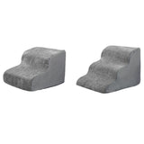 Maxbell Dog Stairs for Bed Non Slip Dog Slope Stairs for Indoor Use Puppy Small Pets 2 tier