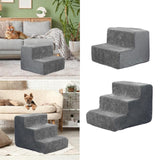 Maxbell Pet Ramp High Bed Climbing Pet Ladder for Older Dogs Small Pets Dogs Injured 2 tier