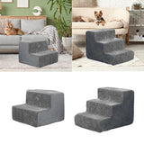 Maxbell Pet Ramp High Bed Climbing Pet Ladder for Older Dogs Small Pets Dogs Injured 2 tier