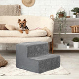 Maxbell Pet Ramp High Bed Climbing Pet Ladder for Older Dogs Small Pets Dogs Injured 2 tier