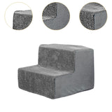 Maxbell Pet Ramp High Bed Climbing Pet Ladder for Older Dogs Small Pets Dogs Injured 2 tier