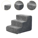 Maxbell Pet Ramp High Bed Climbing Pet Ladder for Older Dogs Small Pets Dogs Injured 3 tier