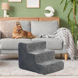 Maxbell Pet Ramp High Bed Climbing Pet Ladder for Older Dogs Small Pets Dogs Injured 3 tier