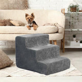 Maxbell Pet Ramp High Bed Climbing Pet Ladder for Older Dogs Small Pets Dogs Injured 3 tier