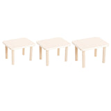 Maxbell Hamster Play Wooden Platform with Legs for Chinchilla Small Animals Lemmings S