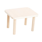 Maxbell Hamster Play Wooden Platform with Legs for Chinchilla Small Animals Lemmings L
