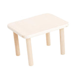 Maxbell Hamster Play Wooden Platform with Legs for Chinchilla Small Animals Lemmings L