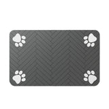 Maxbell Absorbent Pet Feeding Mat Anti Stains Anti Slip Washable 11.81inchx19.69inch
