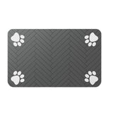 Maxbell Absorbent Pet Feeding Mat Anti Stains Anti Slip Washable 11.81inchx19.69inch