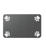 Maxbell Absorbent Pet Feeding Mat Anti Stains Anti Slip Washable 11.81inchx19.69inch