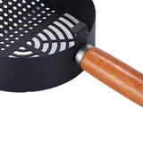 Maxbell Litter Scoop Equipment for Litter Box with Handle Useful Kitty Metal Scooper Black