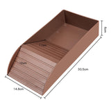 Maxbell Tortoise Water Dish Practical Multifunctional with Ramp Reusable Turtle Bath Small