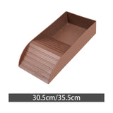 Maxbell Tortoise Water Dish Practical Multifunctional with Ramp Reusable Turtle Bath Small