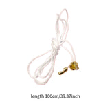 Maxbell 20x Pendant Extension Gifts DIY Chain Extender for Fan Cabinet Light Сamping Gold