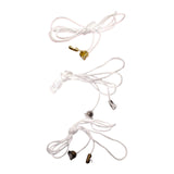 Maxbell 20x Pendant Extension Gifts DIY Chain Extender for Fan Cabinet Light Сamping Gold