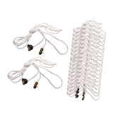 Maxbell 20x Pendant Extension Gifts DIY Chain Extender for Fan Cabinet Light Сamping Brass