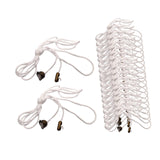 Maxbell 20x Pendant Extension Gifts DIY Chain Extender for Fan Cabinet Light Сamping Brass